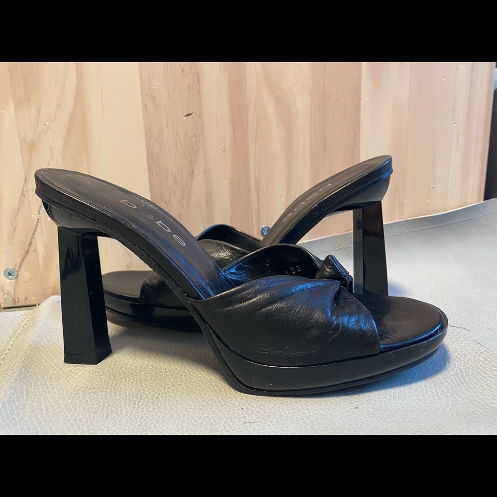 Vintage BEBE heels Made in Italy